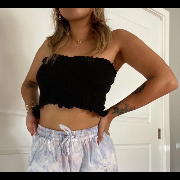 Basic Ribbed Tube Top - Picture 3 of 3